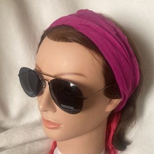 Aviator Sunglasses with Lightweight Gunmetal Frame